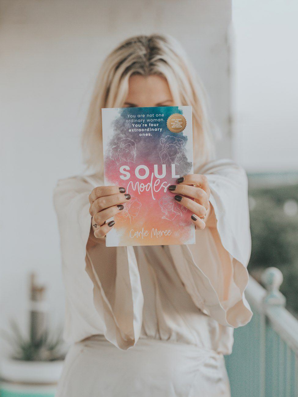 Carlie Maree holding Soul Modes